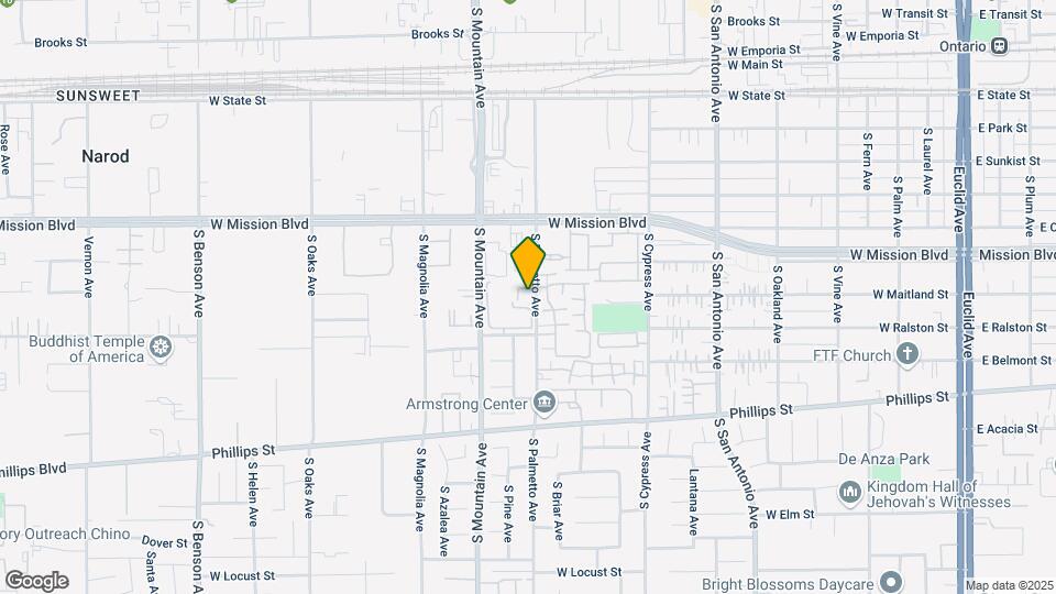920 N Palmetto Ave Map and Location Details