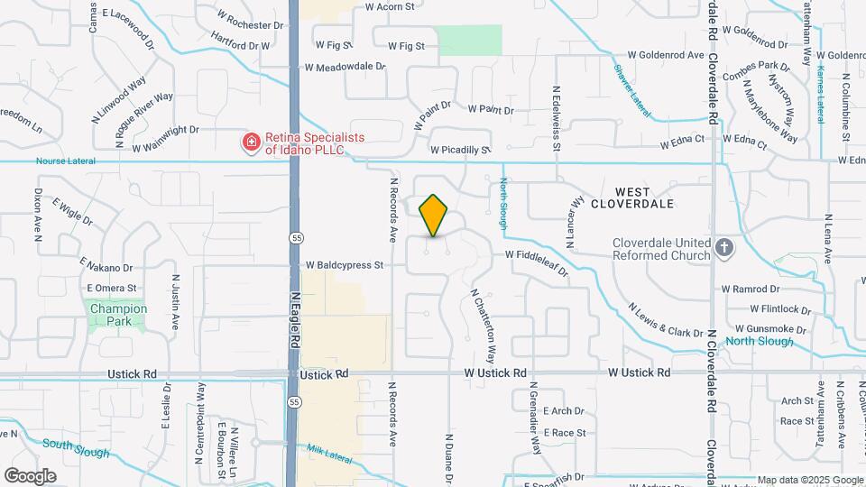 3696 N Rockcress Ct Map and Location Details