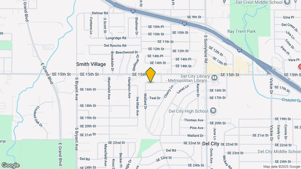 1124 Mallard Dr Map and Location Details