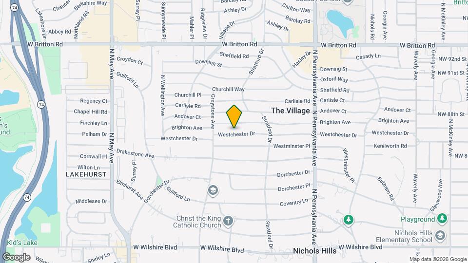 1929 Westchester Dr Map and Location Details