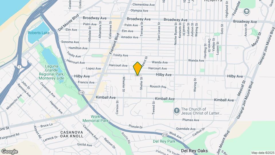 1194 Prospect St Map and Location Details