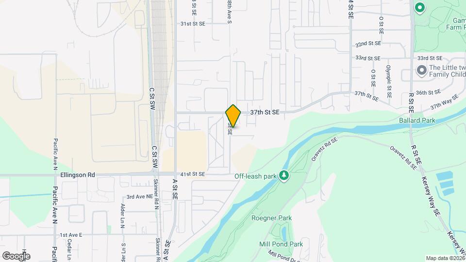 3802 D Pl SE Mapa y Detalles de la Ubicación