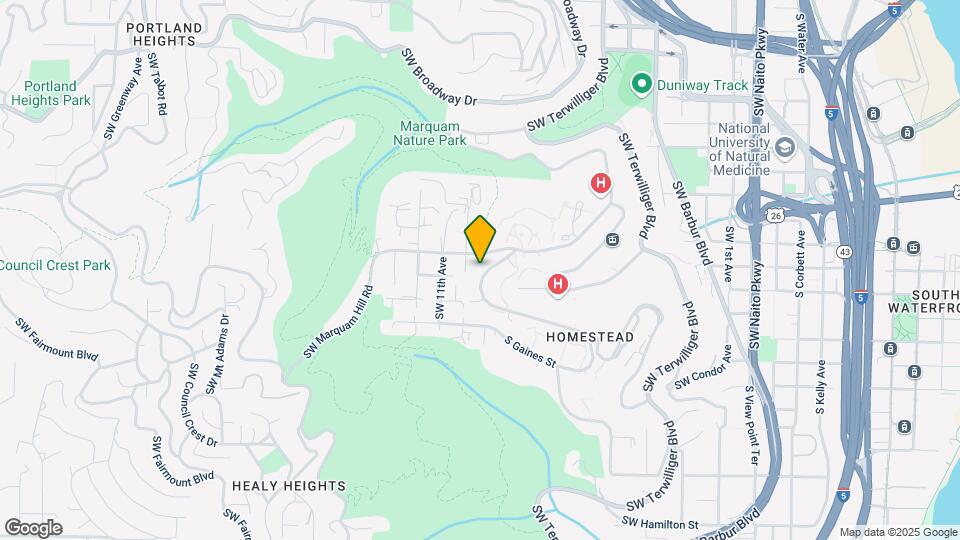 3321 SW US Veterans Hospital Rd Map and Location Details