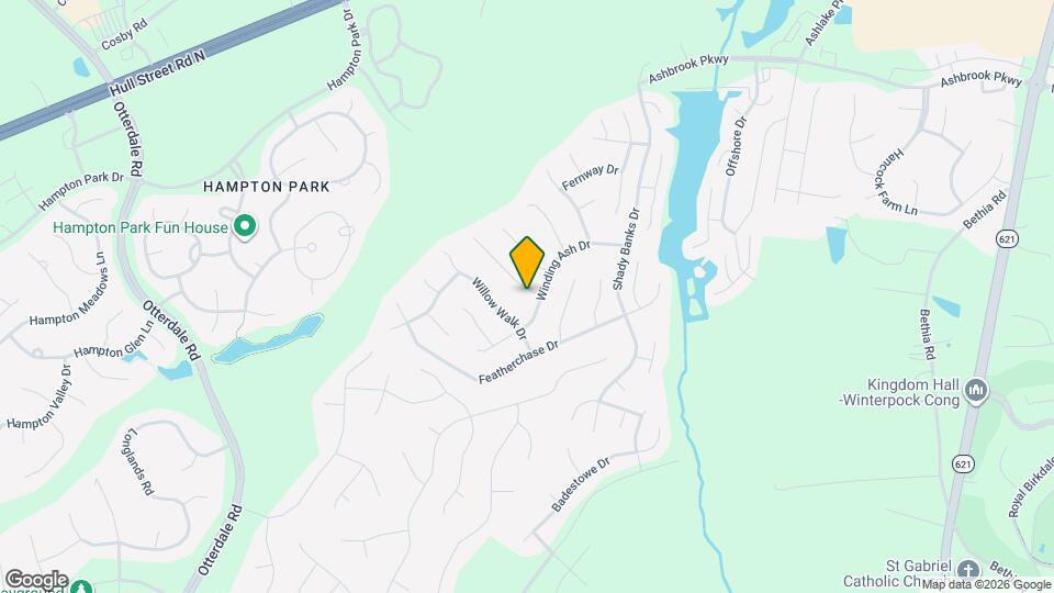 7878 Falling Hill Terrace Map and Location Details