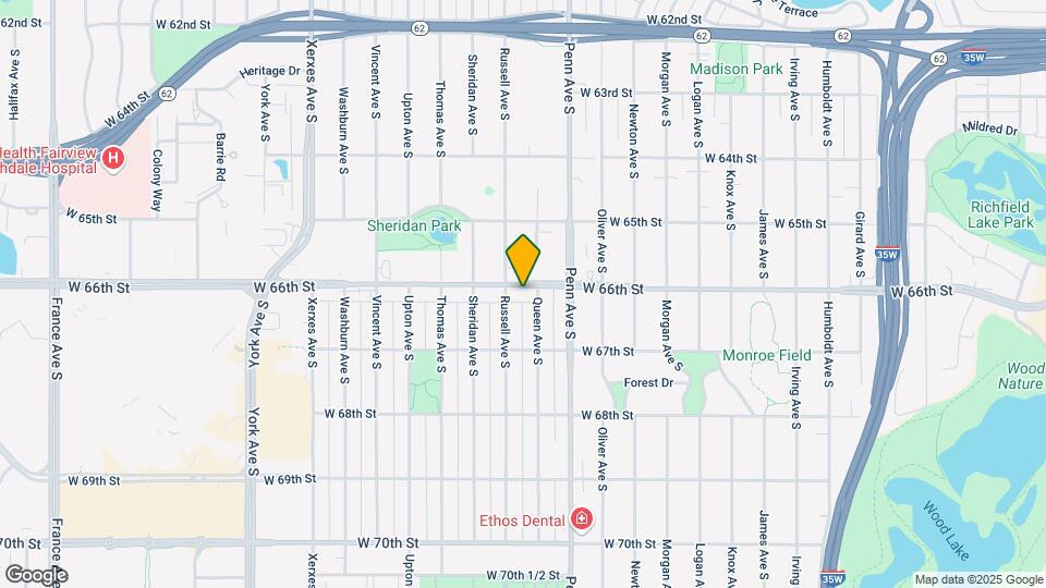 2405 W 66th St Map and Location Details