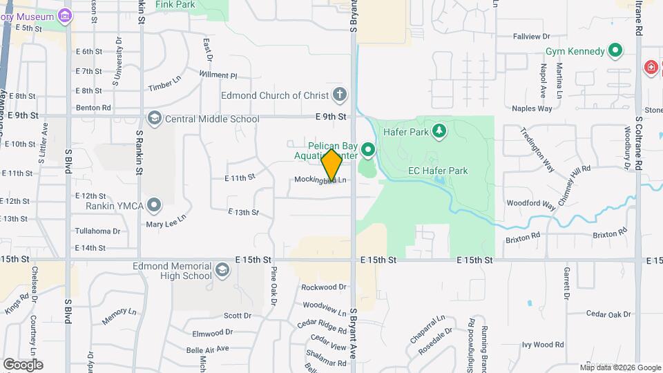 1316 Mockingbird Ln Mapa y Detalles de la Ubicación