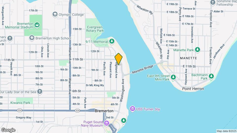 920 Highland Ave-Unit -STO- 920 Highland Ave #B Map and Location Details