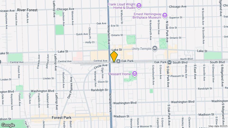 1129 South Blvd Mapa y Detalles de la Ubicación