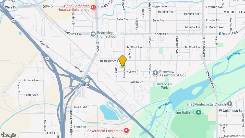 706 Huskey Dr Map and Location Details