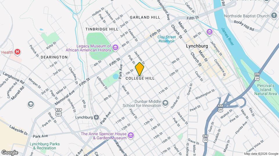 1008 8th St Map and Location Details