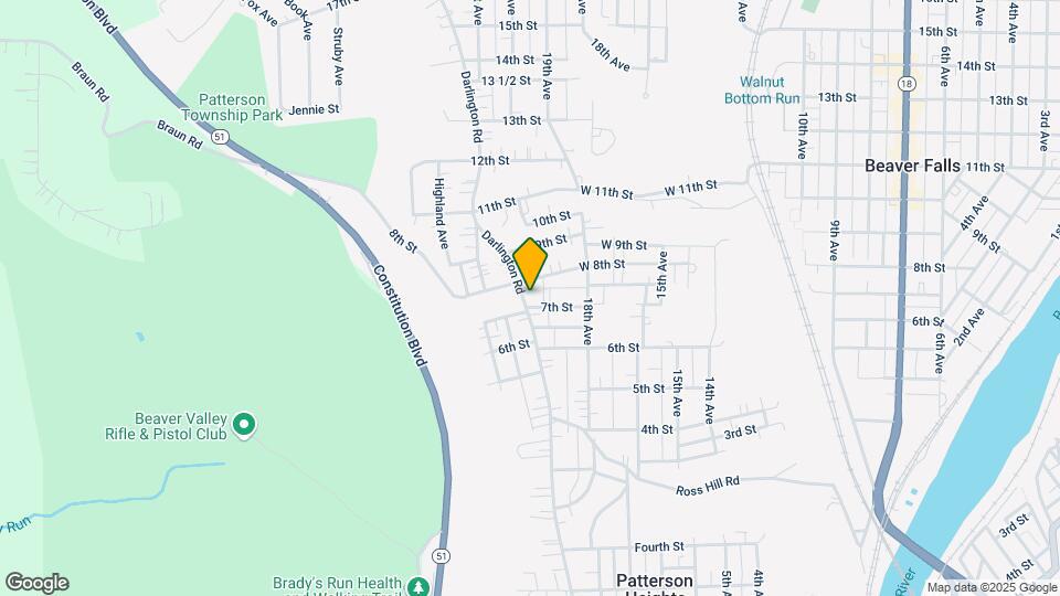 714 Darlington Rd Mapa y Detalles de la Ubicación