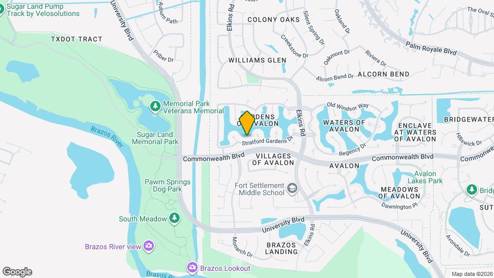 5934 Stratford Gardens Dr Map and Location Details