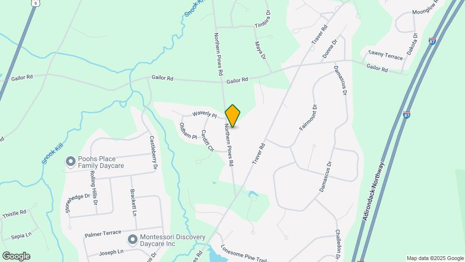 179 Northern Pines Rd Map and Location Details