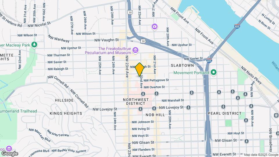 2209 NW Pettygrove St Map and Location Details