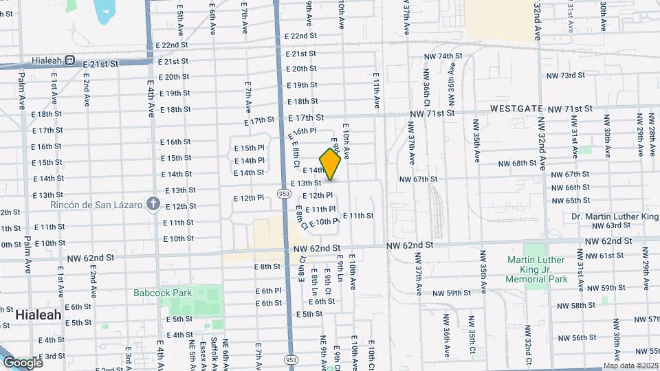 930 E 13th St-Unit -Upstairs Map and Location Details