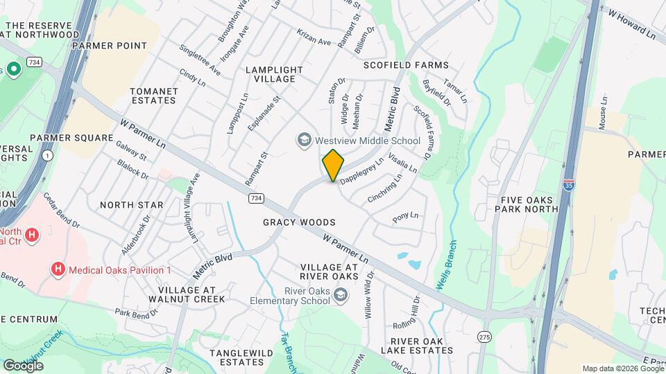 1745 Dapplegrey Ln Map and Location Details