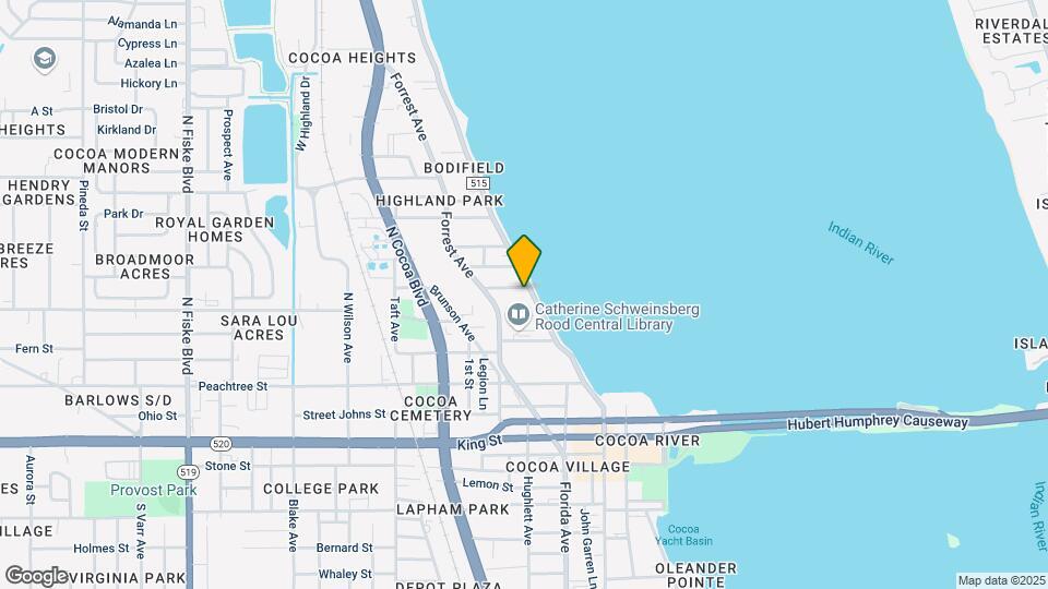 241 Indian River Dr Map and Location Details