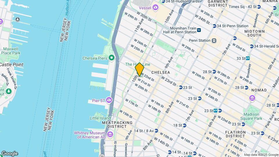 463 W 21st St Mapa y Detalles de la Ubicación