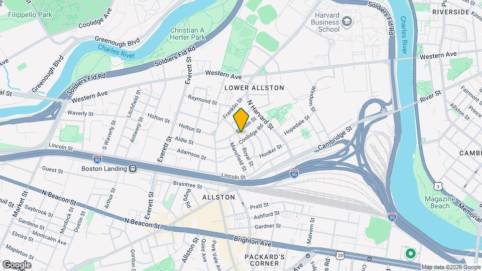 7 Myrick St, Unit 1 Map and Location Details