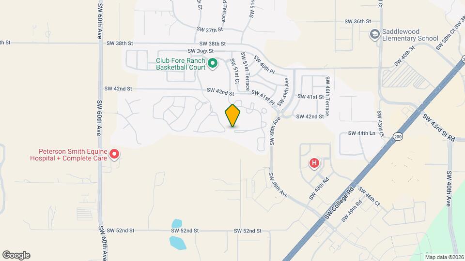 4947 SW 45th Cir Map and Location Details