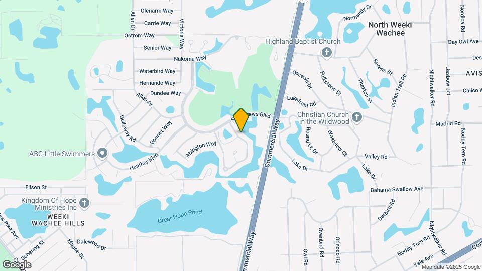 7544 Heather Walk Dr Map and Location Details
