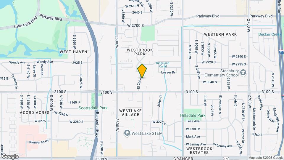 3025 El Cajon Dr Map and Location Details