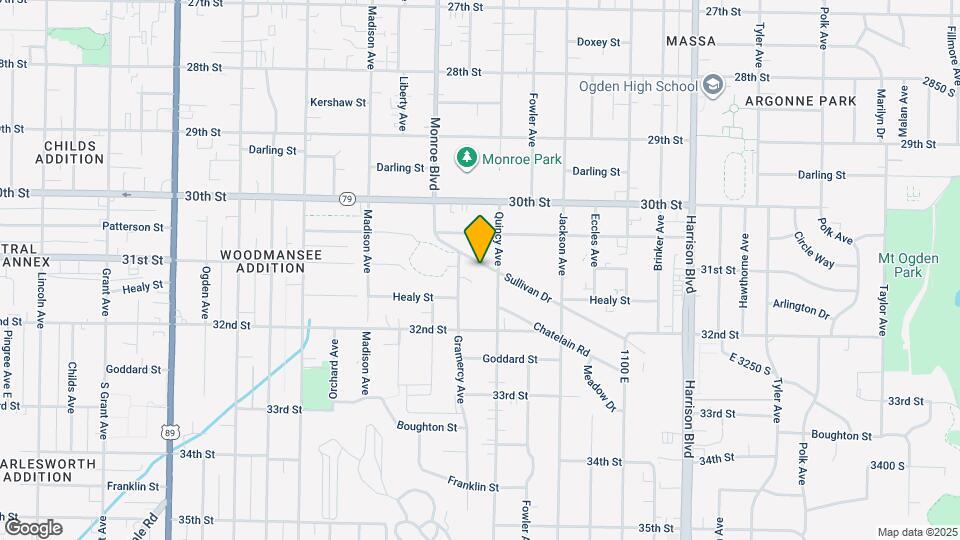 871 Sullivan Dr Map and Location Details