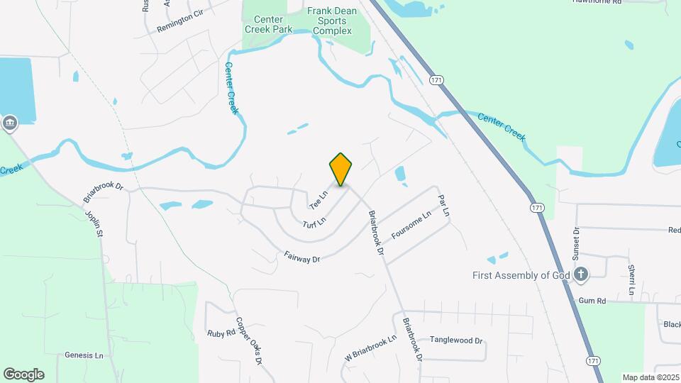 325 Turf Ln Map and Location Details