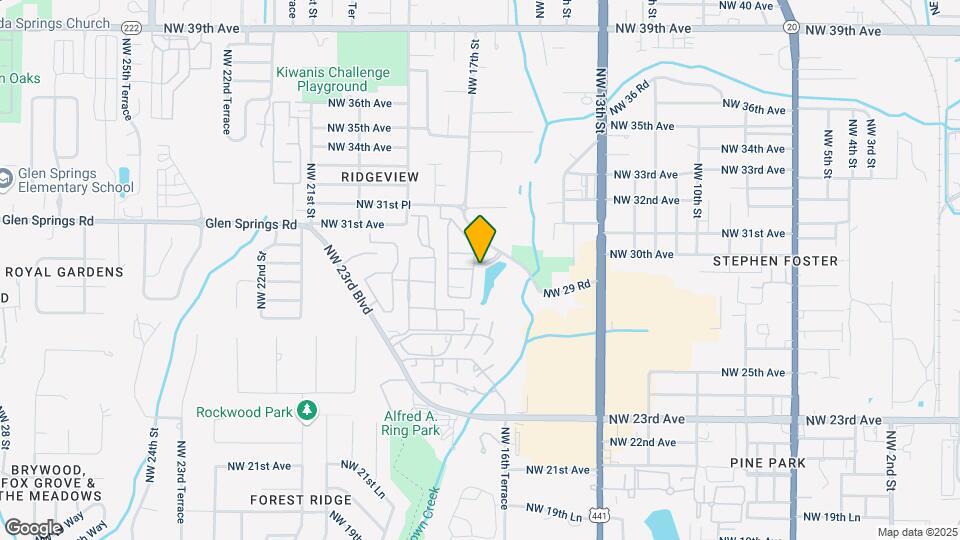 1591 NW 29 Rd Map and Location Details