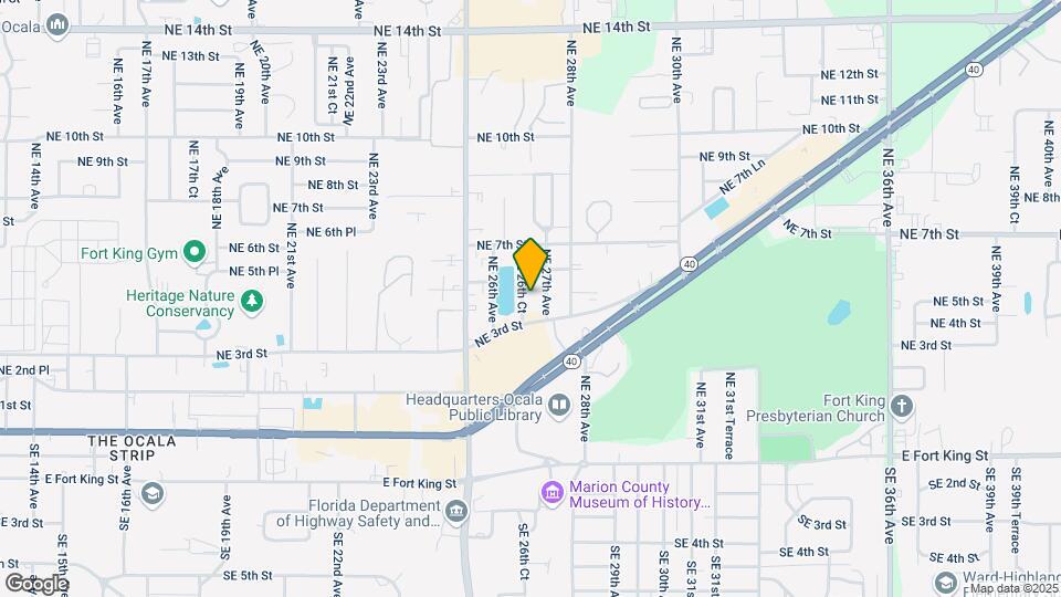 411 NE 26th Ct Map and Location Details