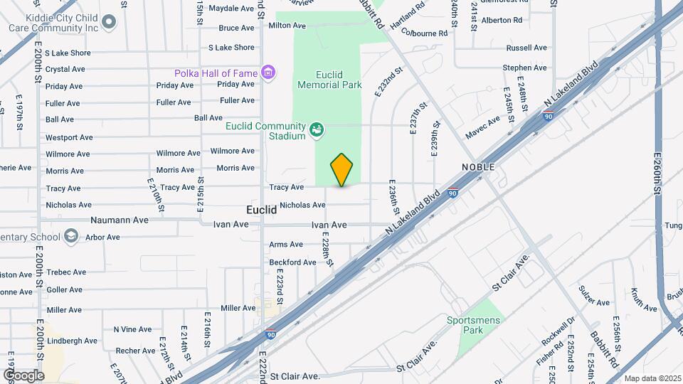22900 Tracy Ave Map and Location Details