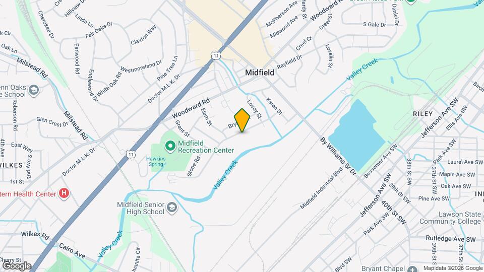 1637 Collier Dr Map and Location Details