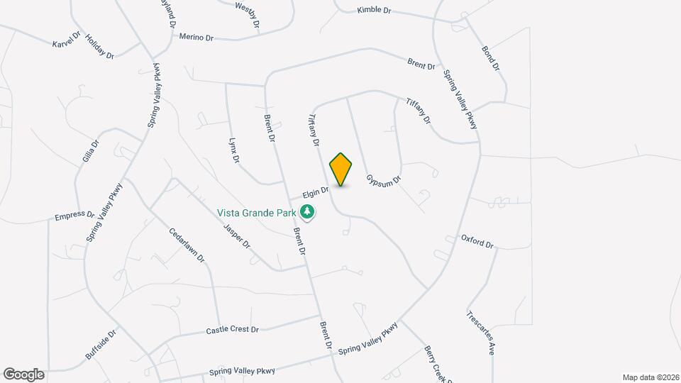 472 Tiffany Dr Map and Location Details