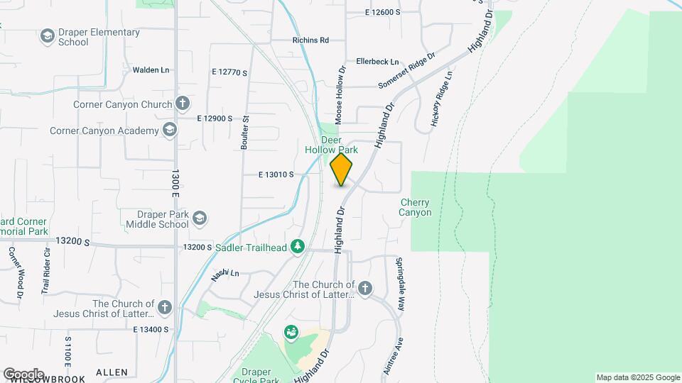 13043 Mountain Crest Cir Map and Location Details