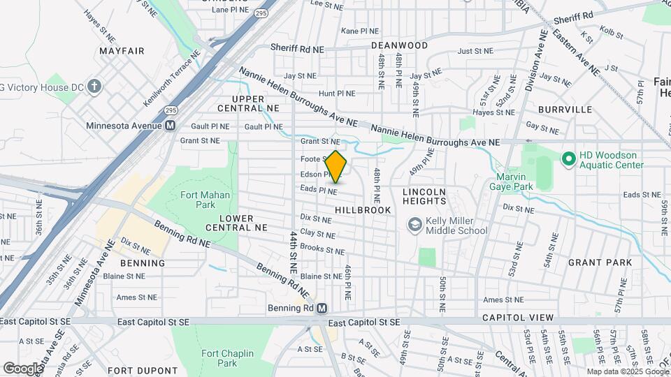 4524 Eads Pl NE Map and Location Details