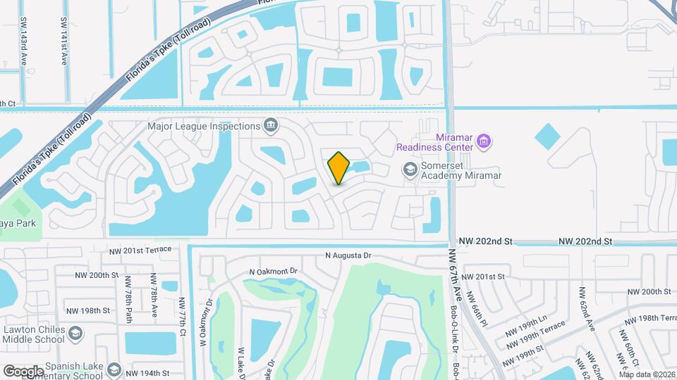 12858 SW 52nd St Map and Location Details