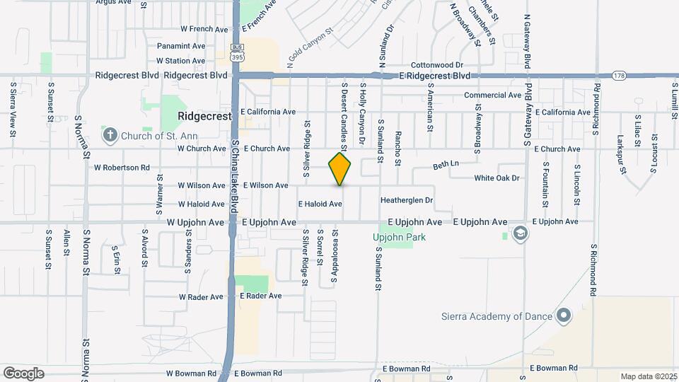 345 E Wilson Ave Map and Location Details
