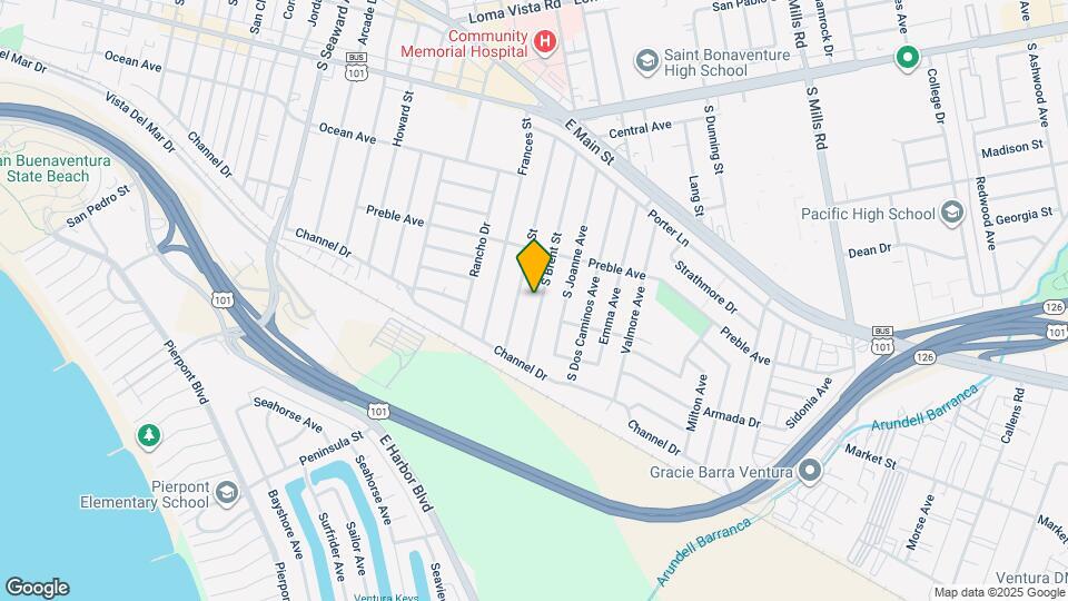 491 S Brent St Map and Location Details