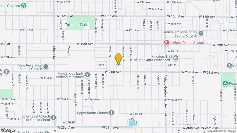 2059 Roosevelt Pl Map and Location Details