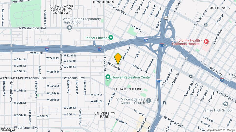 1005 W 23rd St Map and Location Details