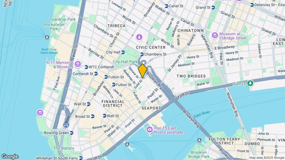 90 Gold St Map and Location Details