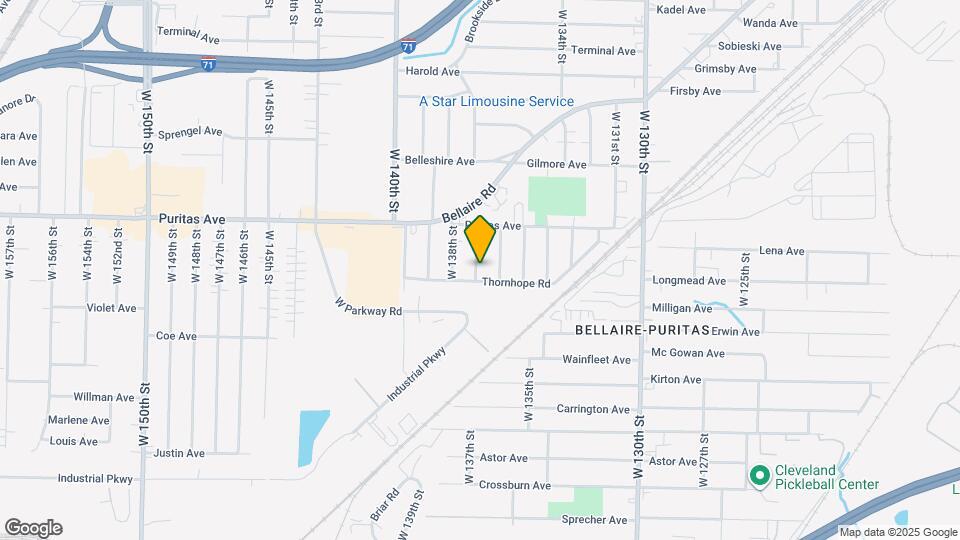 4495 W 137th St Map and Location Details