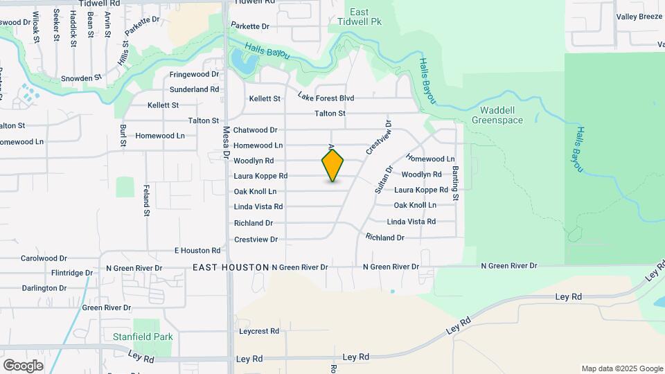 9117 Oak Knoll Ln Map and Location Details