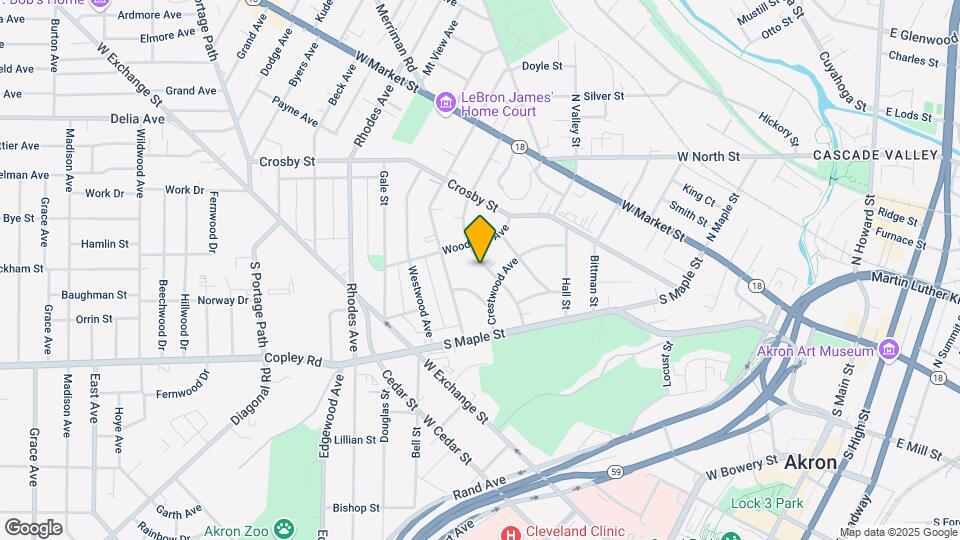 172 Oakdale Ave Mapa y Detalles de la Ubicación