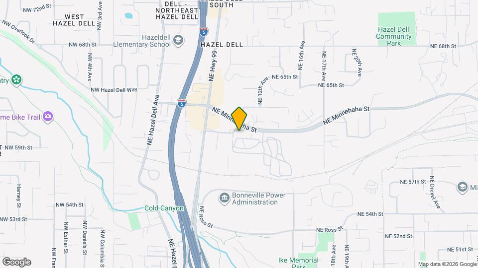 6013 NE 10th Ave Map and Location Details