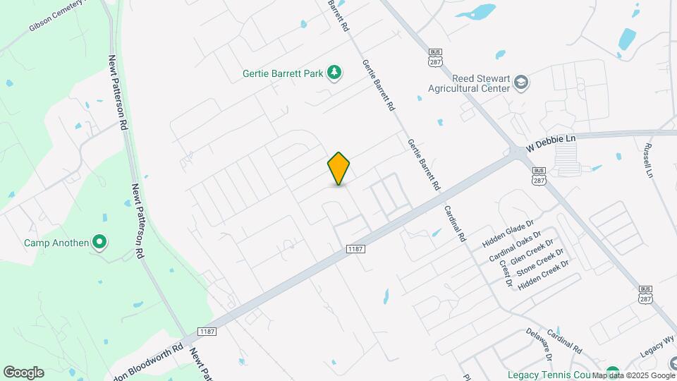 1801 Bertram Dr Mapa y Detalles de la Ubicación