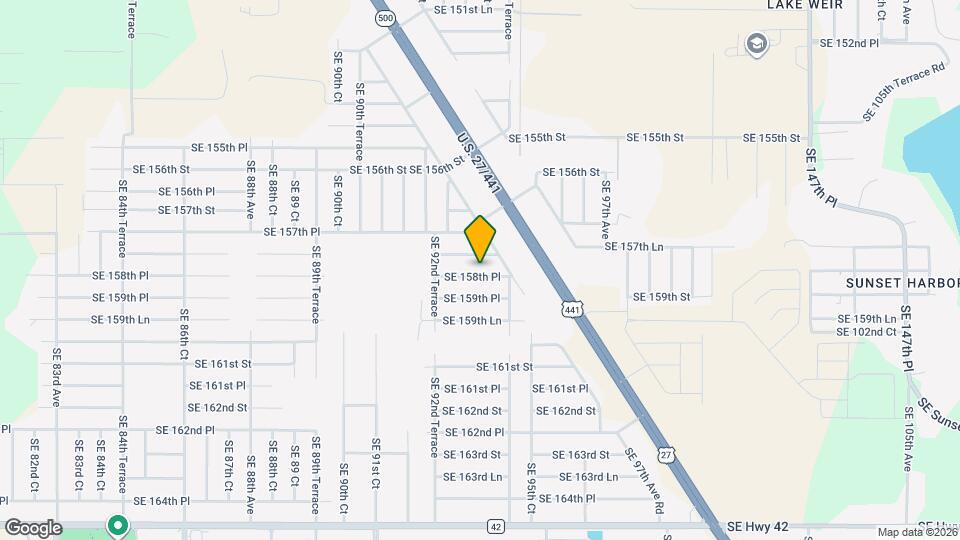 9393 SE 158th Pl Map and Location Details