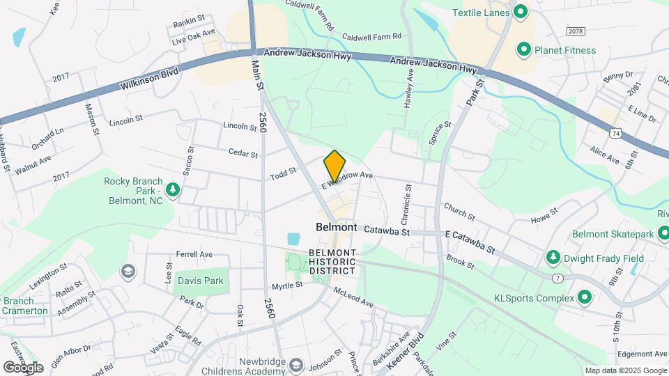 1618 Davis St Map and Location Details