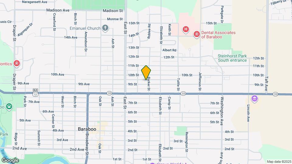 425 9th St Map and Location Details
