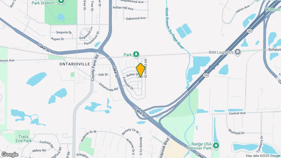 1402 Bear Flag Dr Map and Location Details